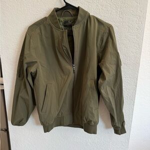 Ghost Lifestyle Khaki Bomber Jacket